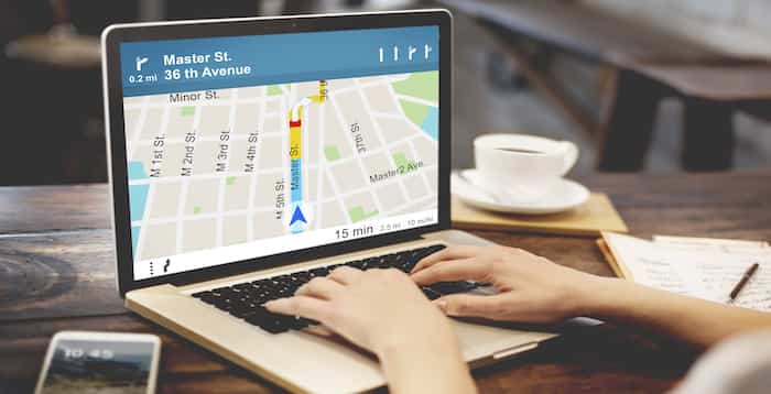 GPS Navigation Directions Location Map Concept